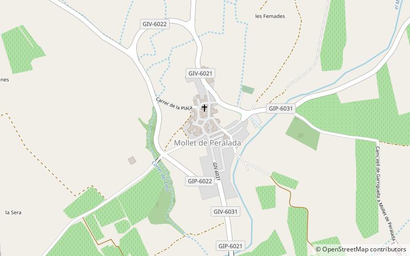 Mollet de Peralada location map