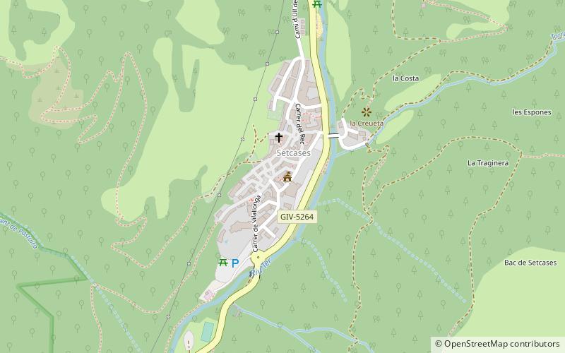 Setcases location map