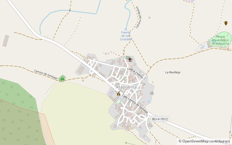 Atapuerca location map