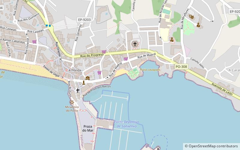 Praía da Panadeira location map