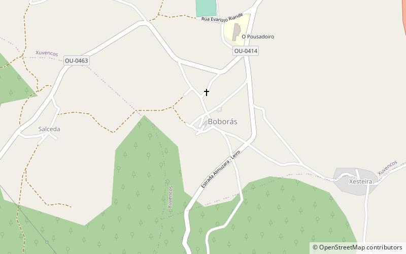 Boborás location map