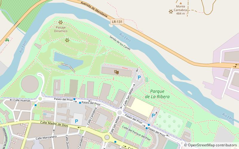 Congress Palace and Auditorium of La Rioja location map