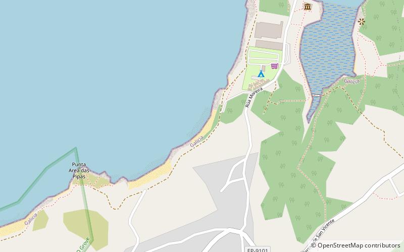 praia area das pipas o grove location map
