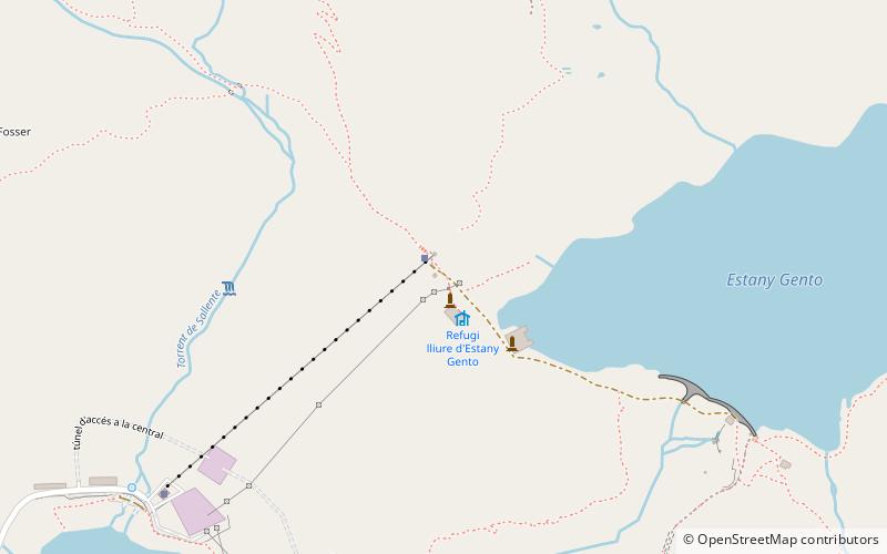 Cabdella Lakes location map