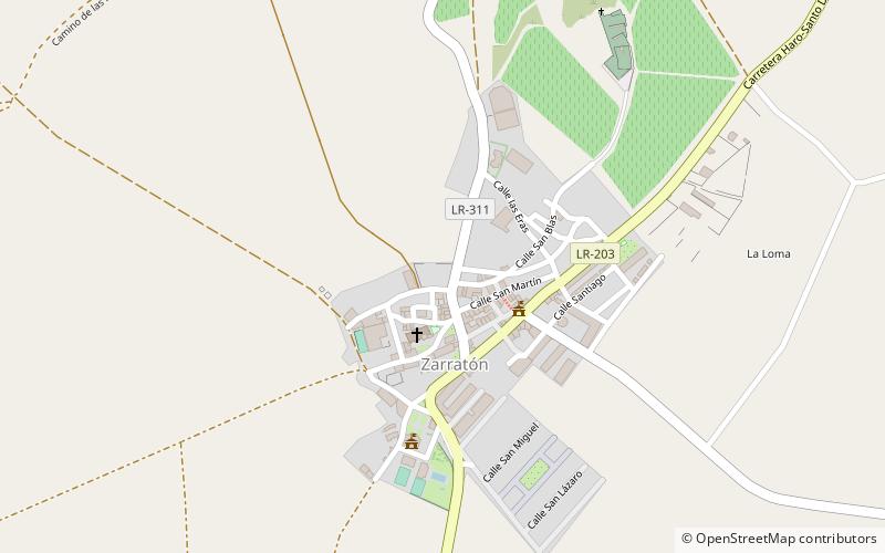 Zarratón location map