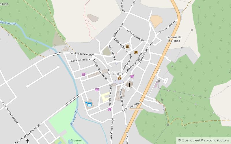 banu gomez saldana location map