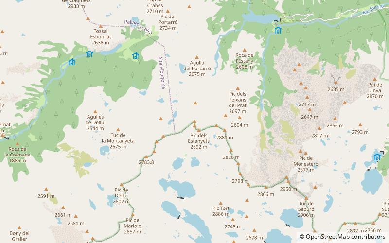 Pic de Subenuix location map