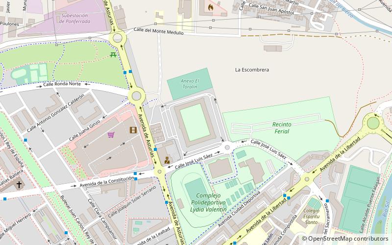 Estadio El Toralín location map
