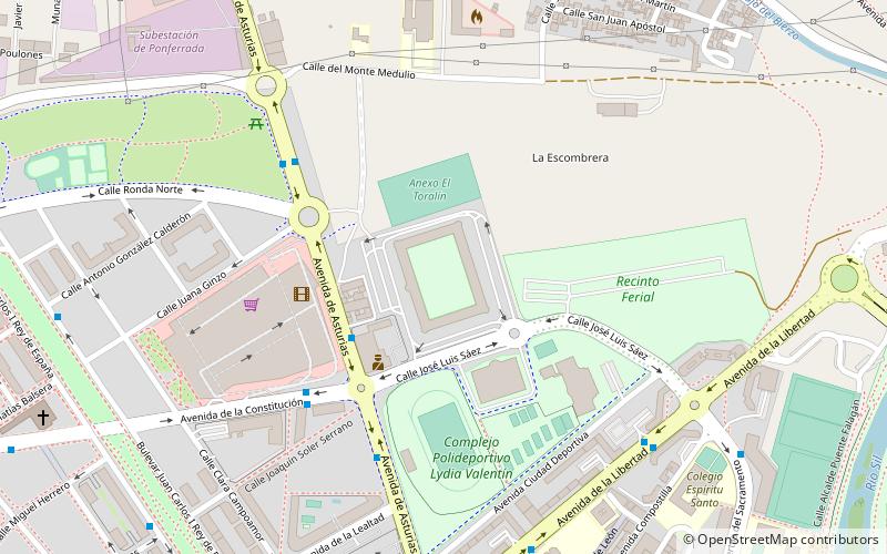 Stade El Toralín location map