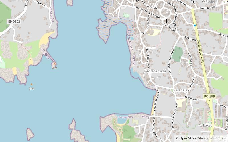 Île d'Arousa location map