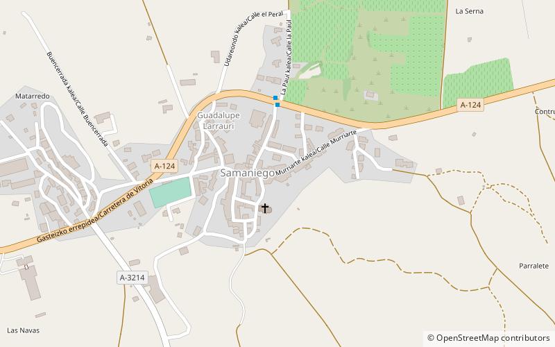 Samaniego location map