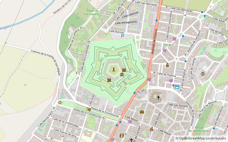 Parque de la Ciudadela location map
