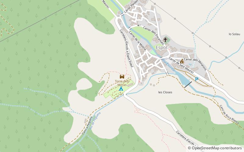 Torre dels Moros location map
