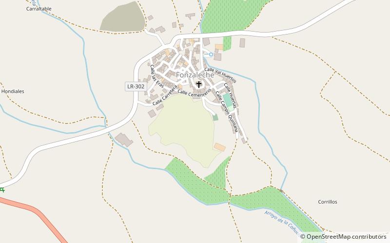 Fonzaleche location map