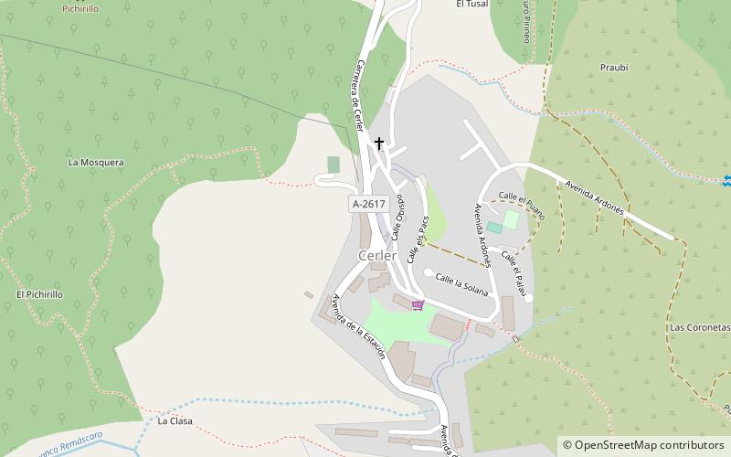 Cerler location map