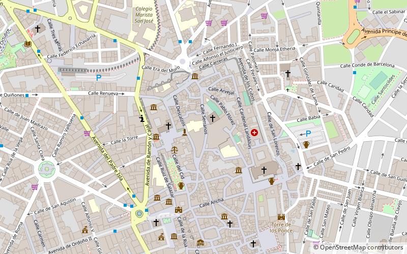 Calle Serranos location map