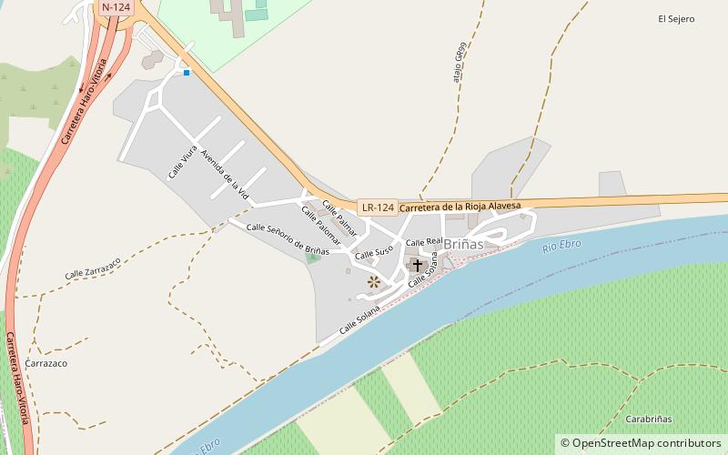 Briñas location map