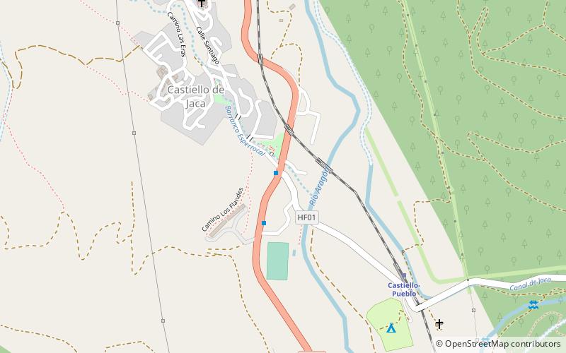 Castiello de Jaca location map