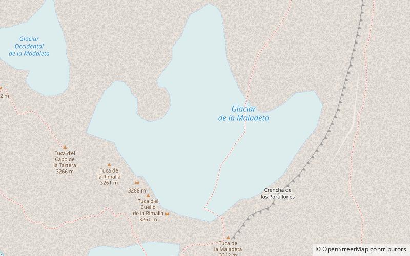 Pico de la Maladeta location map