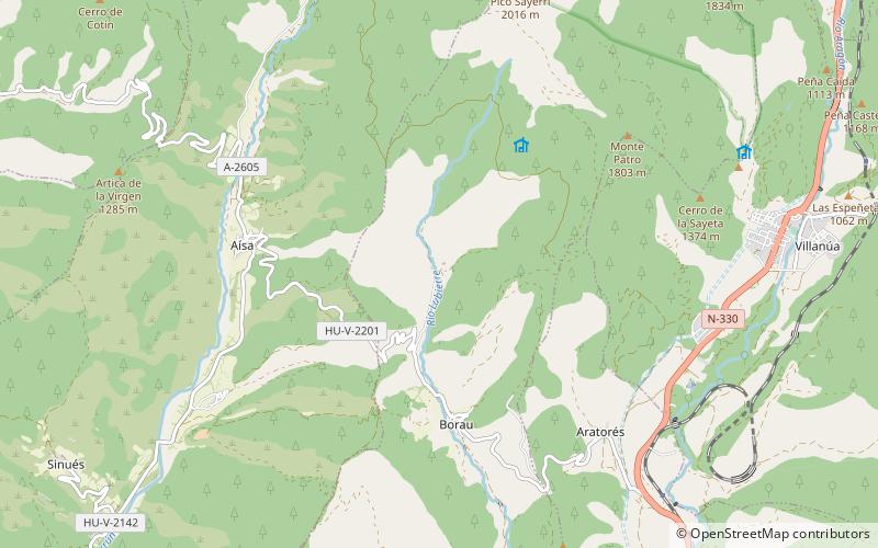 Sasabe location map