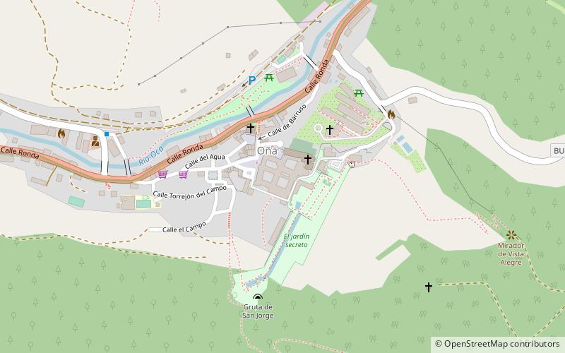 Monastery of San Salvador de Oña location map