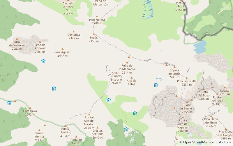 Bisaurin location map