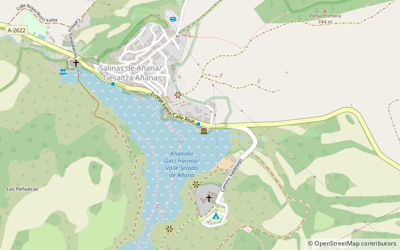 Valle Salado location map