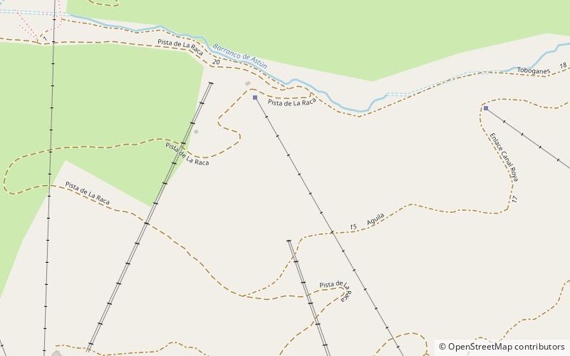 Astún location map