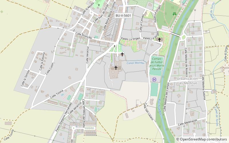 Monasterio de Santa Clara location map