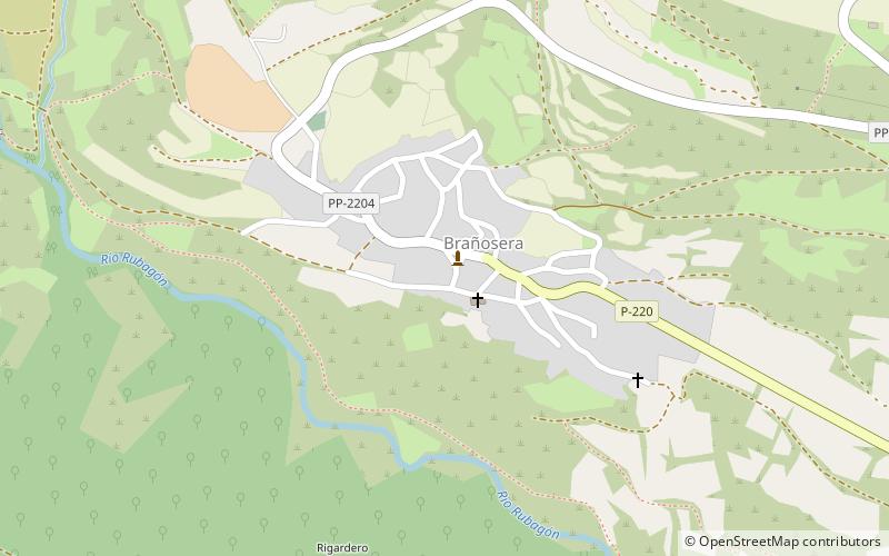 branosera location map