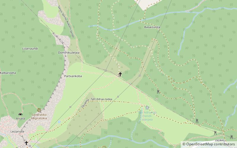 Sancti Spiritus ermita location map
