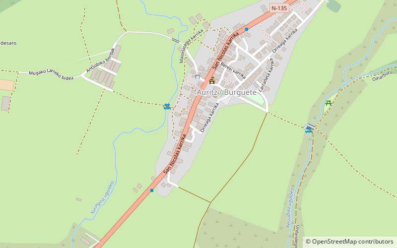 Burguete – Auritz location map