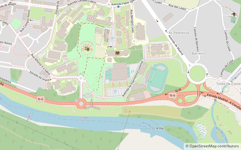 Pazo dos Deportes location map