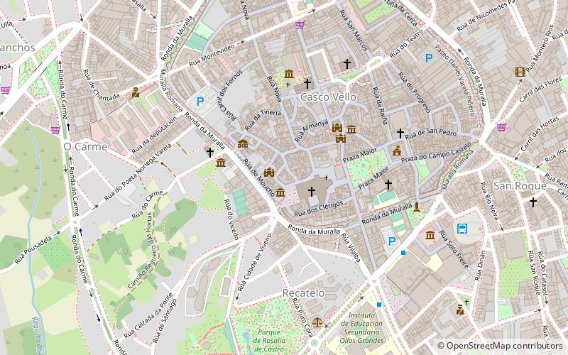 Museo Universitario A Domus do Mitreo location map