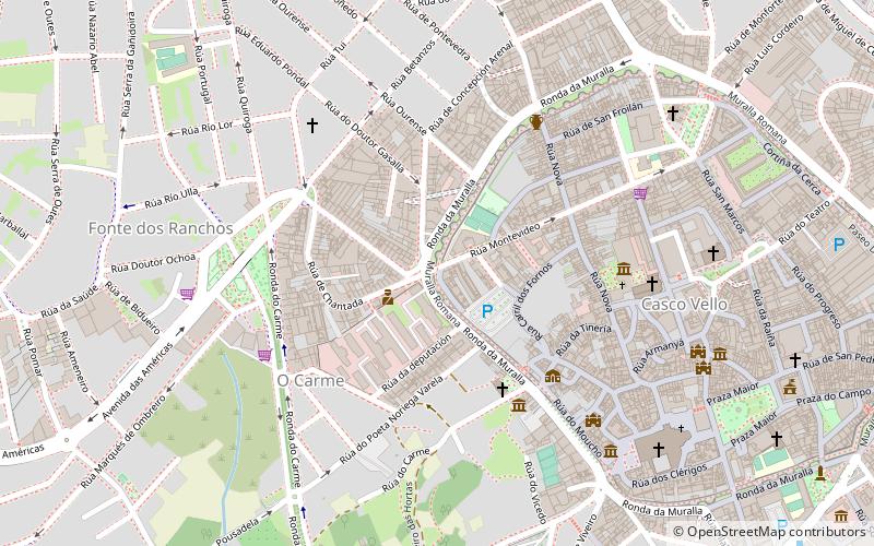 Roman Wall location map