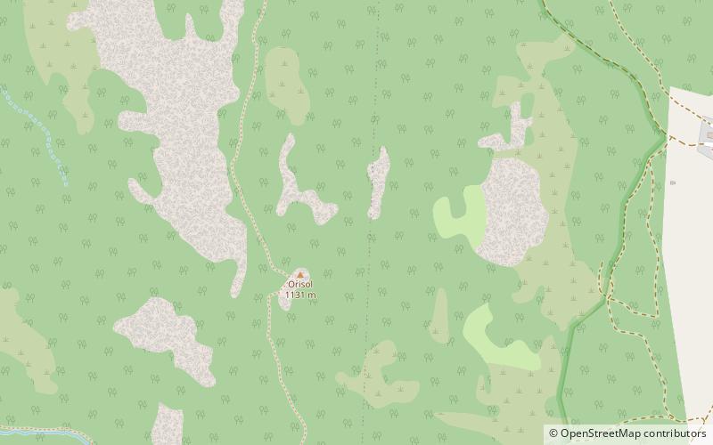 Oriol location map