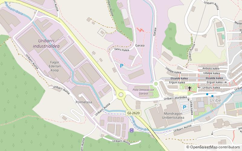 Uniwersytet Mondragon location map