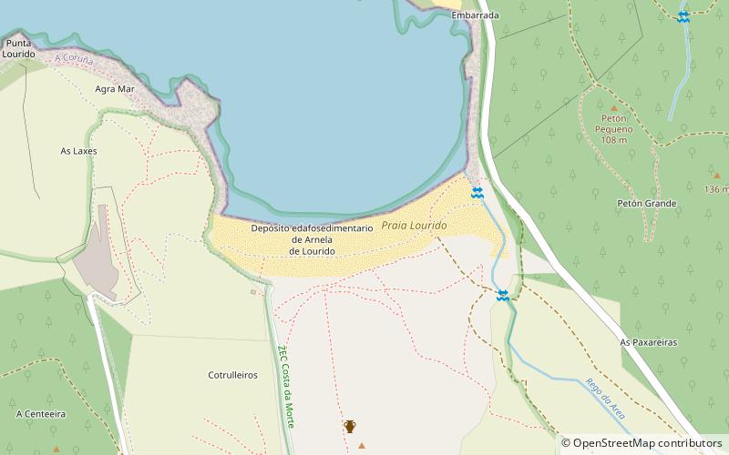 playa lourido location map