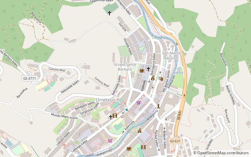 Zumarraga location map