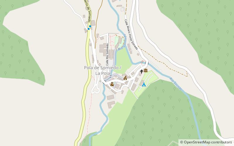 Somiedo location map