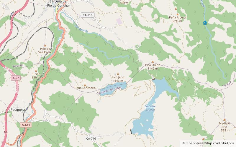 Pico Jano location map