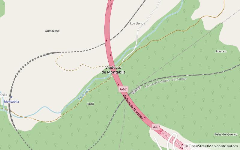 Viaducto de Montabliz location map