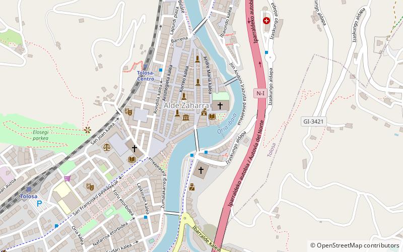 Idiakez Jauregia location map