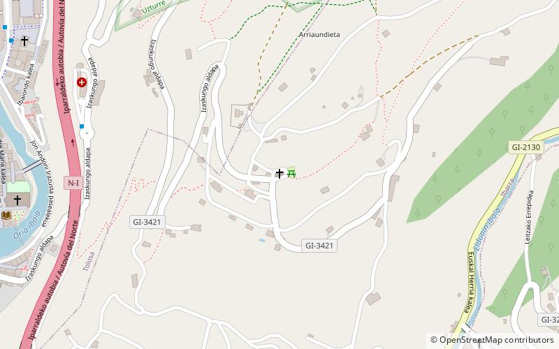 Izaskun baseliza location map