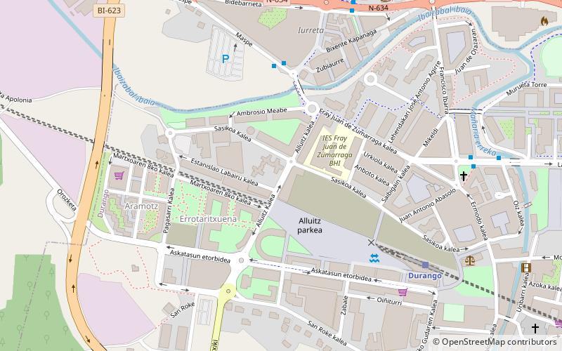 Alluitz location map
