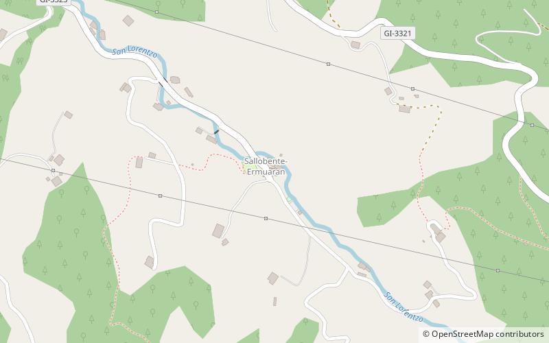 Sallobente baseliza location map