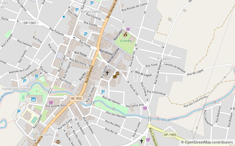 museo de bergantinos carballo location map