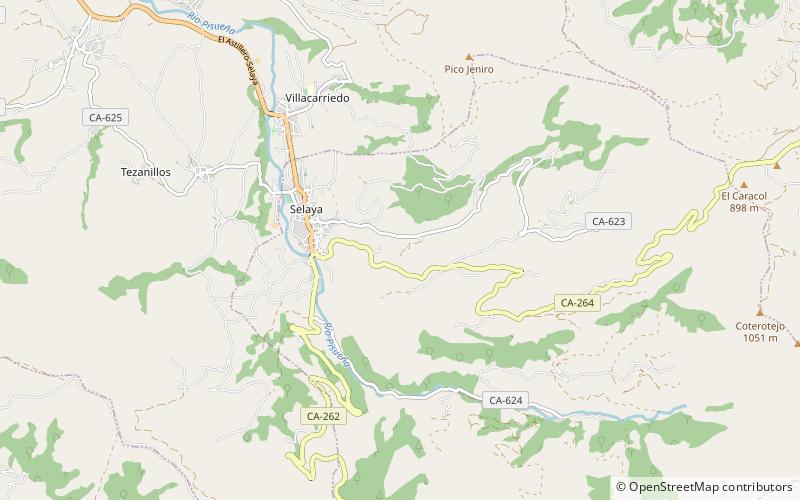 Selaya location map