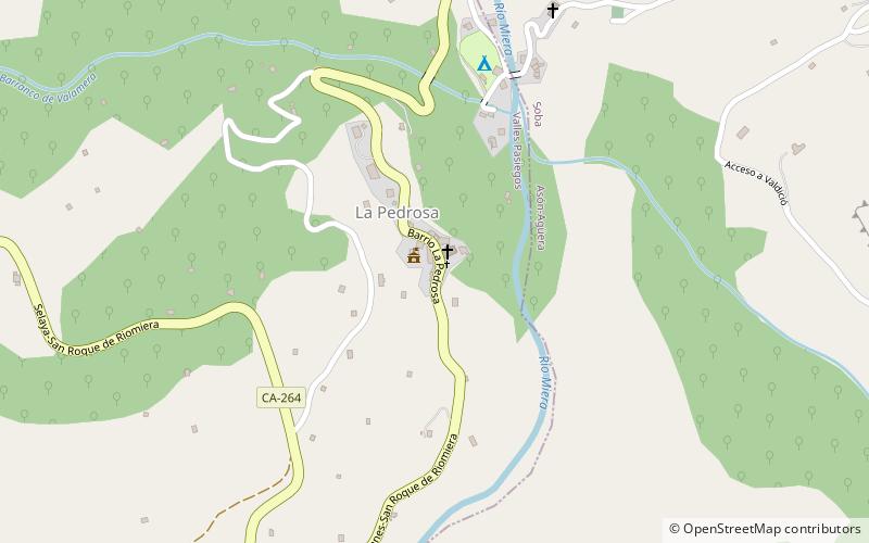San Roque de Riomiera location map
