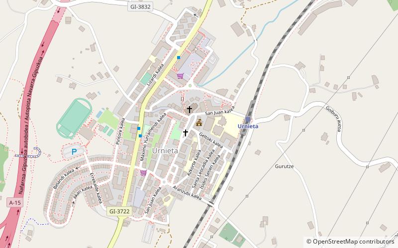 Urnietako udala location map